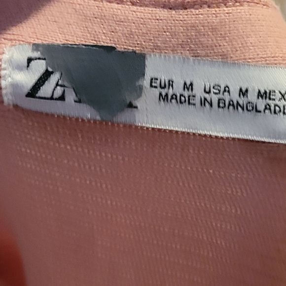 Pink Long Sleeve Sweater Dress - Picture 2 of 4